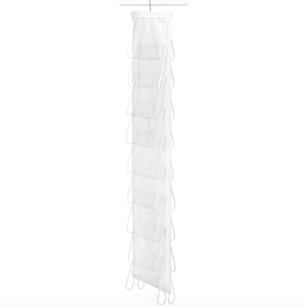 16 - Pocket Clear Hanging Shoe Organizer